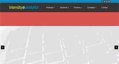 Desktop Screenshot of intensityanalytics.com
